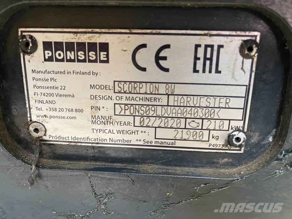 Ponsse Scorpion Cosechadoras