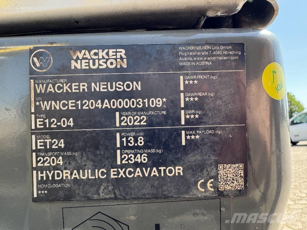 Wacker Neuson ET 24 Miniexcavadoras