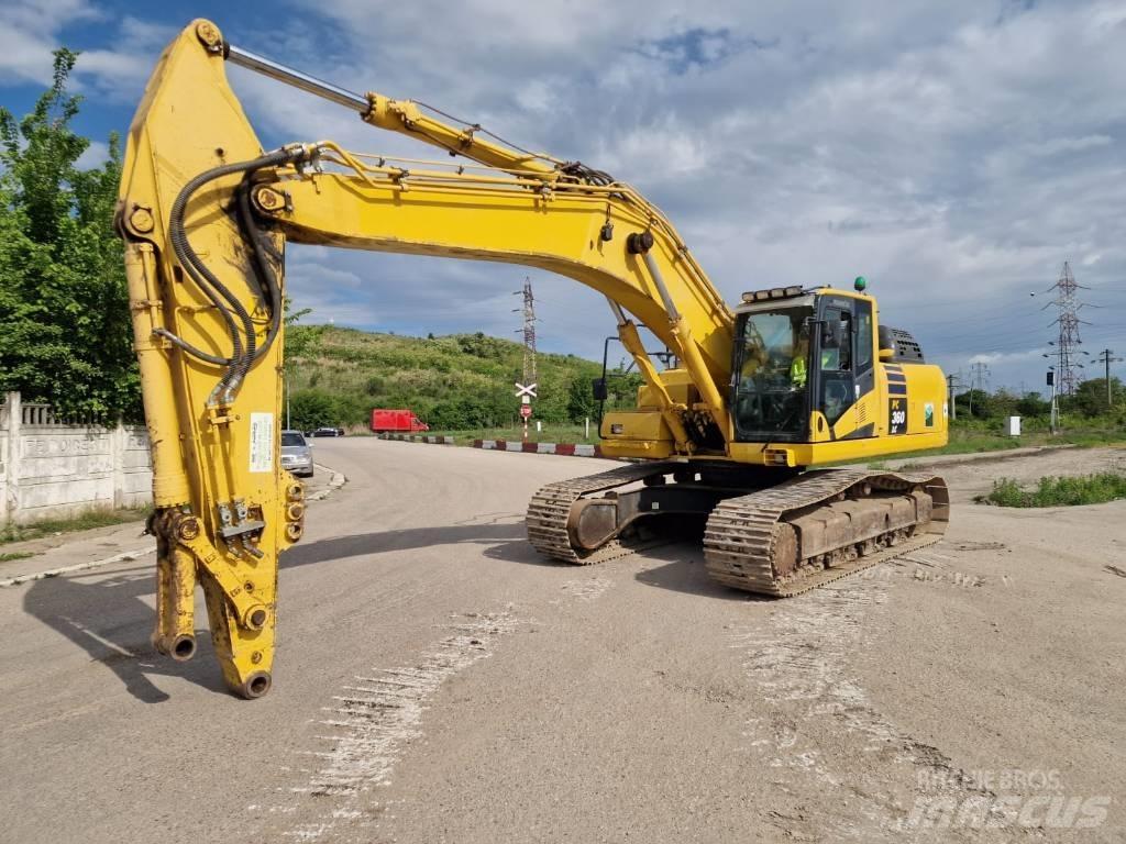 Komatsu PC 360 Excavadoras sobre orugas