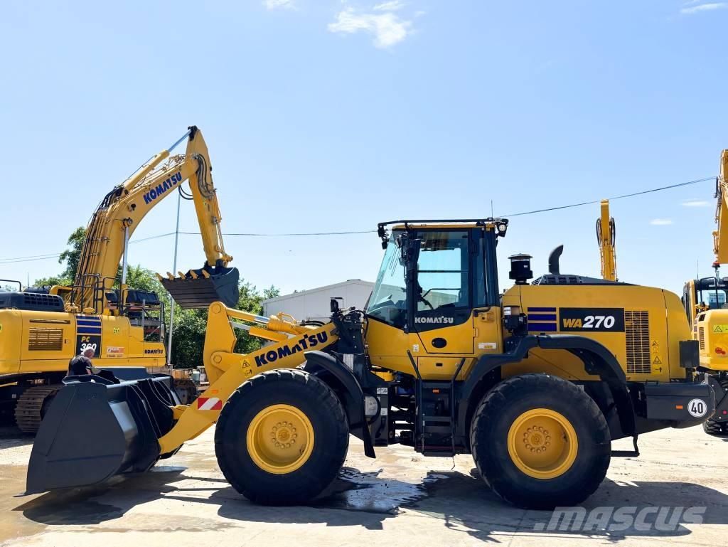 Komatsu WA270-8E0 Cargadoras sobre ruedas