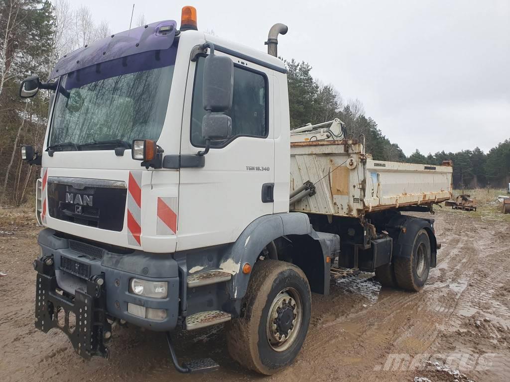 MAN TGM 18.340 Bañeras basculantes usadas