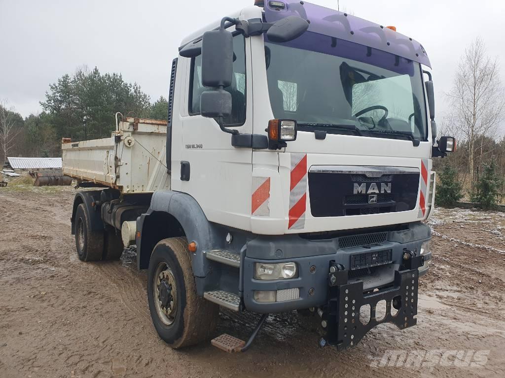 MAN TGM 18.340 Bañeras basculantes usadas
