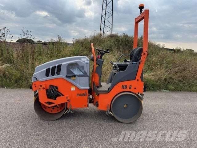 Hamm HD 8 VV Rodillos de doble tambor