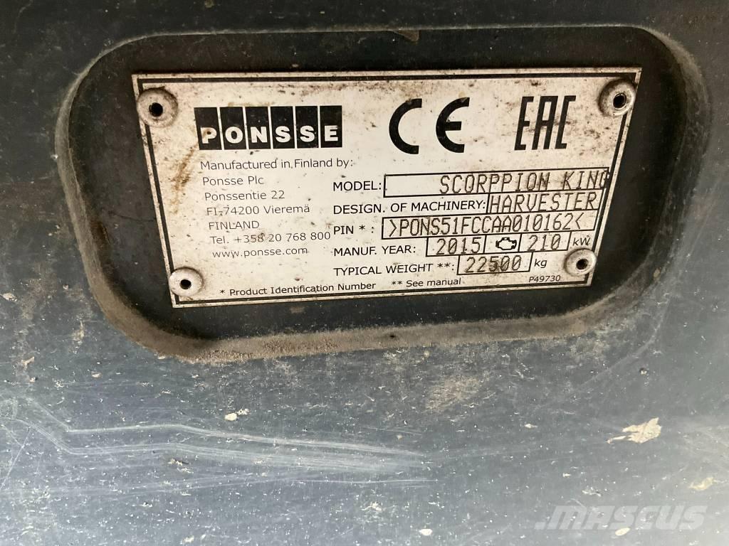 Ponsse Scorpion King Cosechadoras