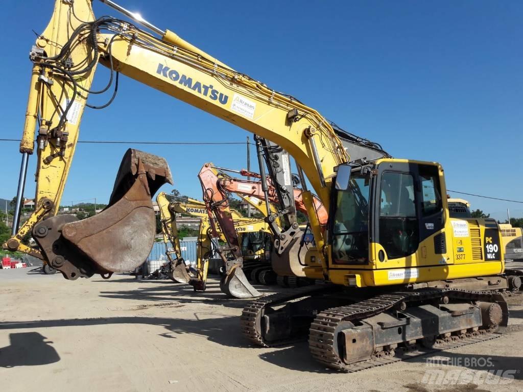 Komatsu PC190NLC-8 Excavadoras sobre orugas