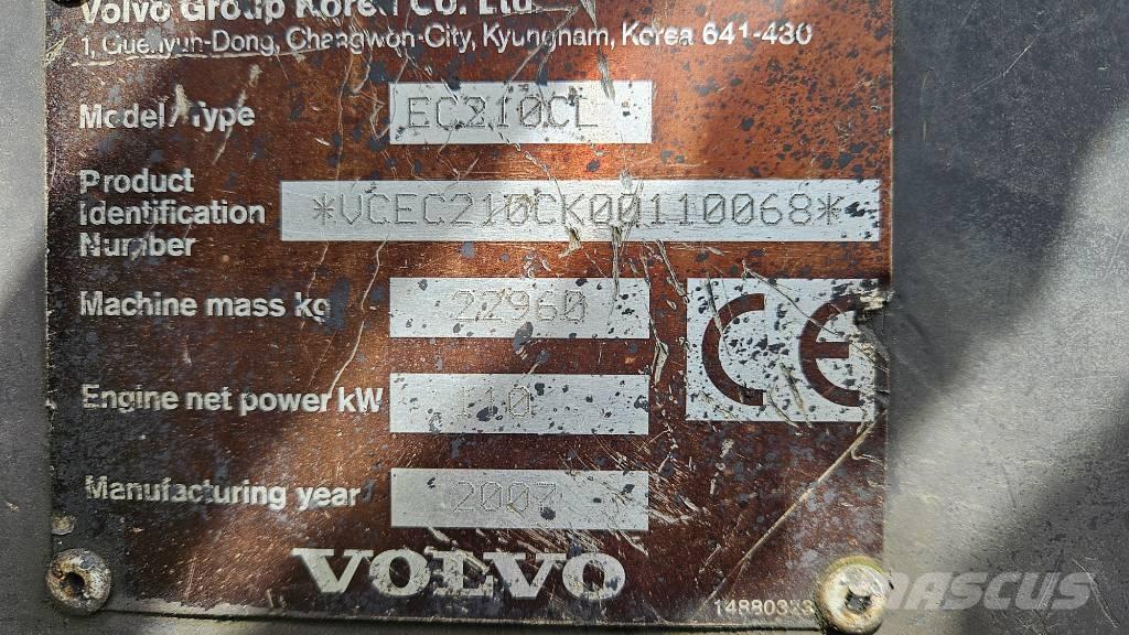 Volvo EC 210 C L Excavadoras sobre orugas