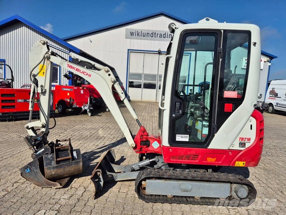 Takeuchi TB 216 Miniexcavadoras