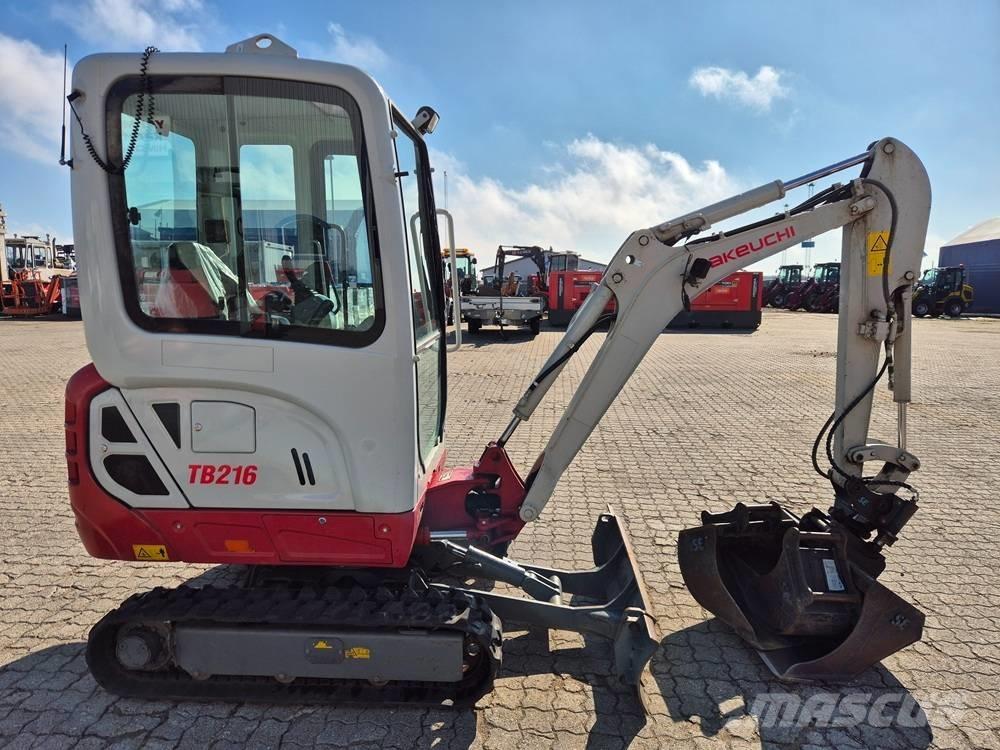 Takeuchi TB 216 Miniexcavadoras