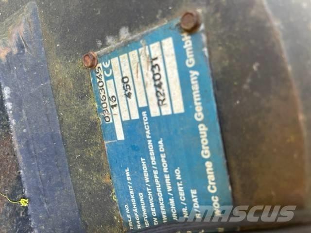 Grove Lasthaken Piezas y equipos para grúas