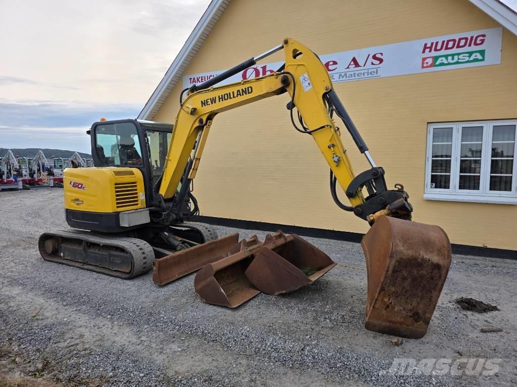 New Holland E60C Miniexcavadoras