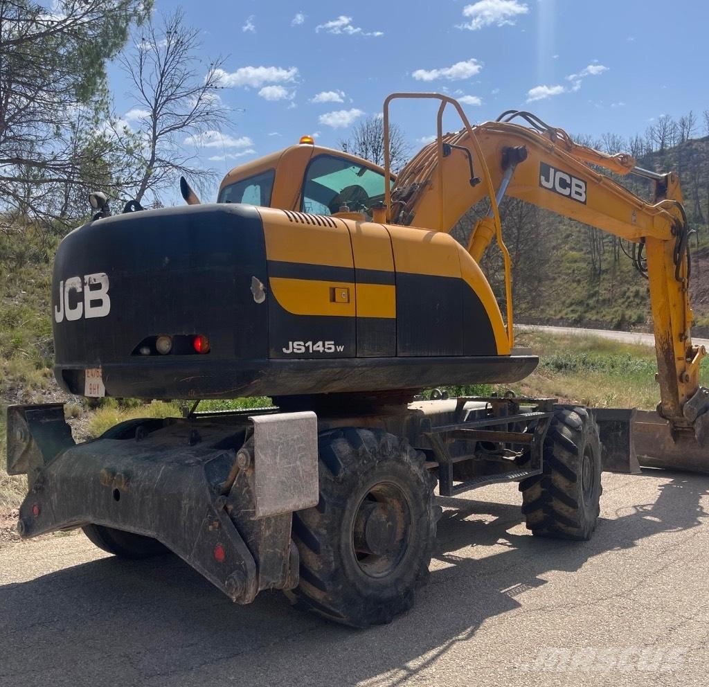 JCB JS 145 W Excavadoras de ruedas