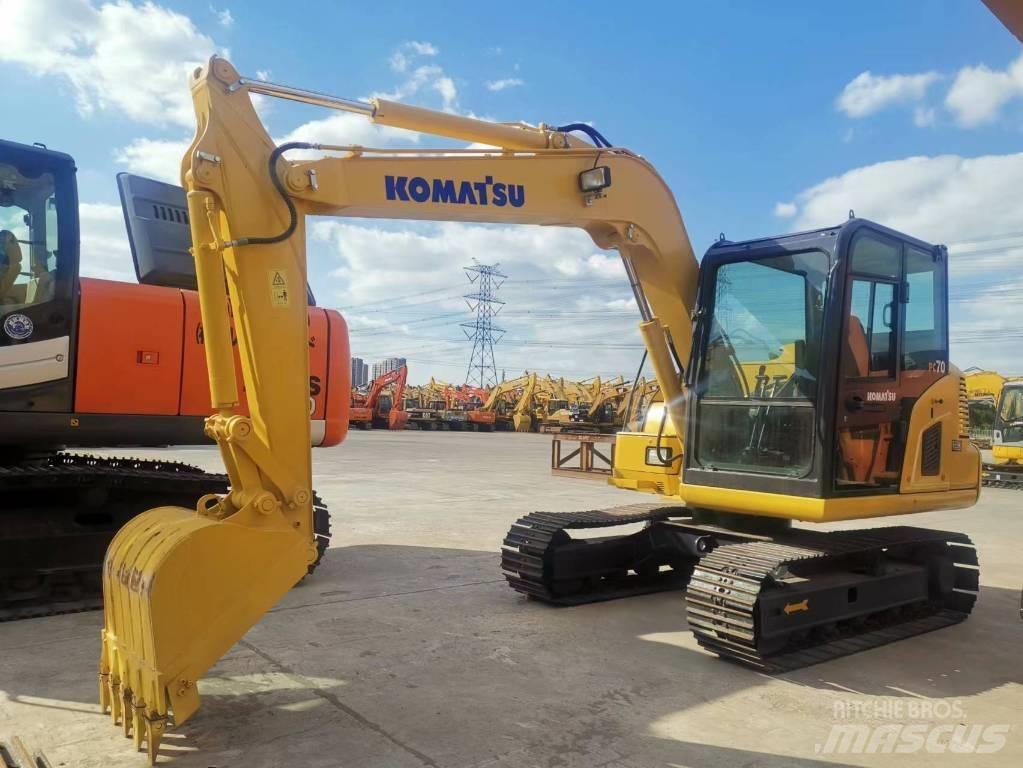 Komatsu PC 70 Excavadoras sobre orugas