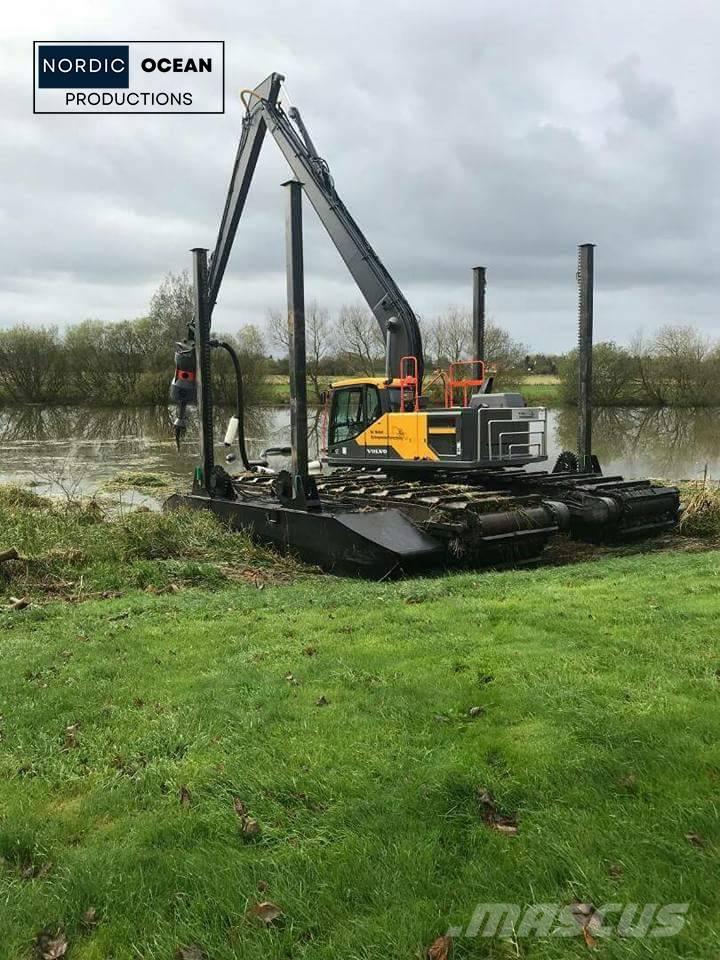  Nop  14 , 18, 22, 30, 40 Excavadoras anfibio