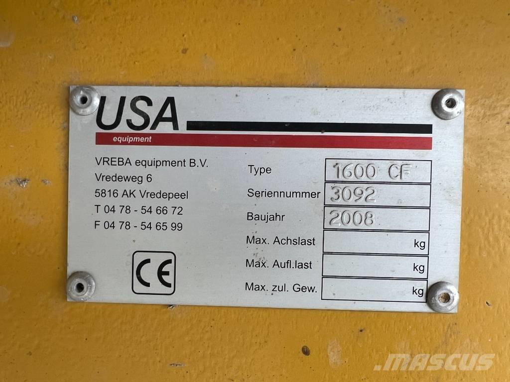 Peecon 1600 CF Remolques de forraje