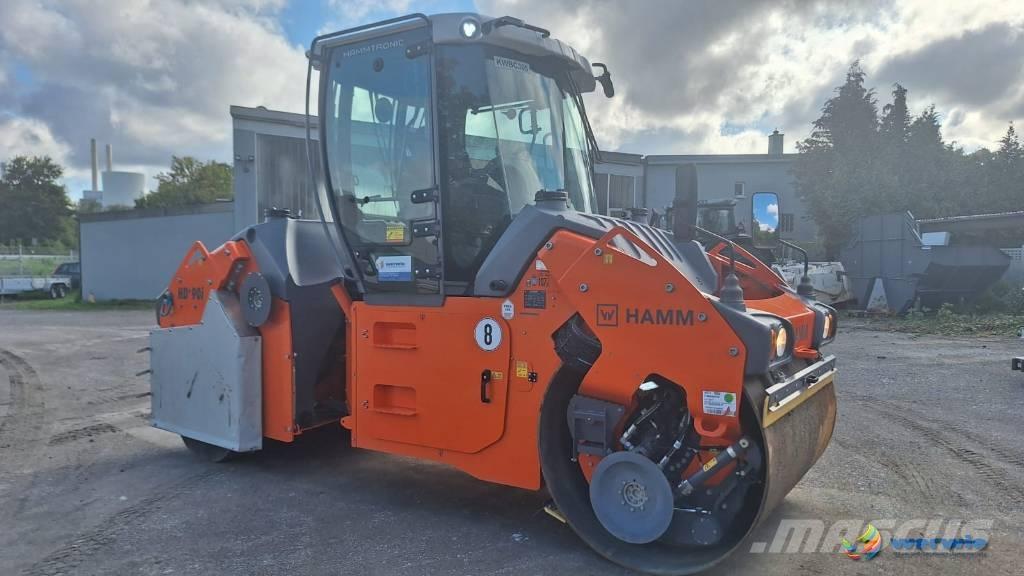 Hamm HD+ 90i VT-S Rodillos combinados