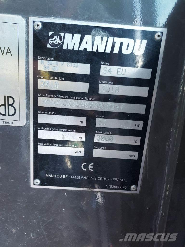 Manitou M 30.4 Montacargas todo terreno