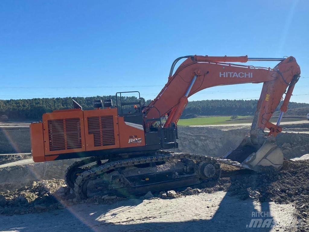 Hitachi ZX 890 Excavadoras sobre orugas