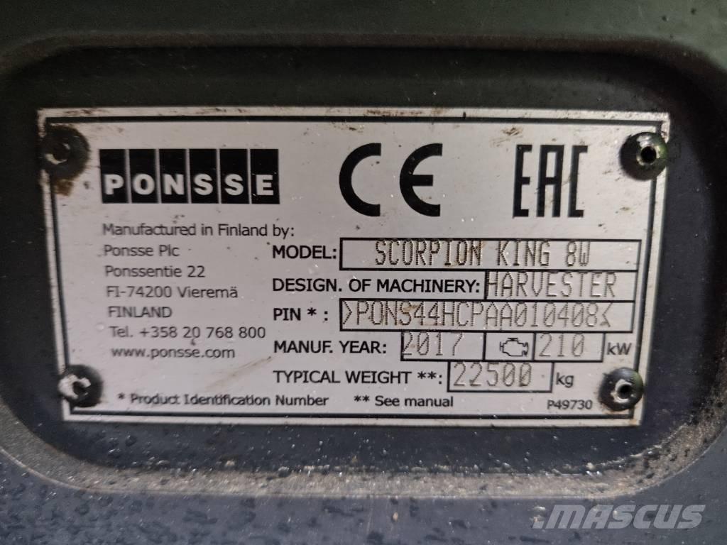 Ponsse Scorpion King Cosechadoras