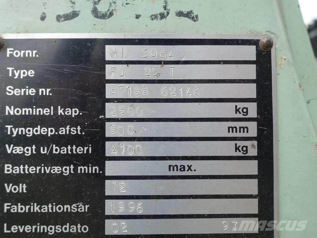 Mitsubishi FD 25 T Camiones diesel