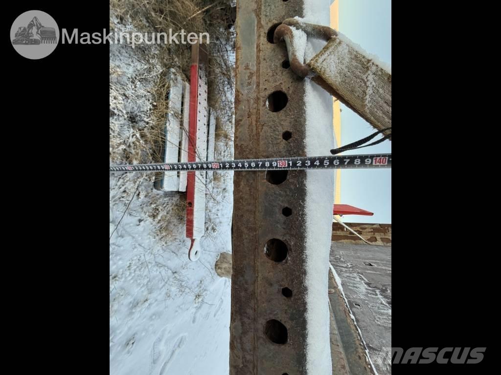 Krone SD flaktrailer Semirremolques de plataformas planas/laterales abatibles