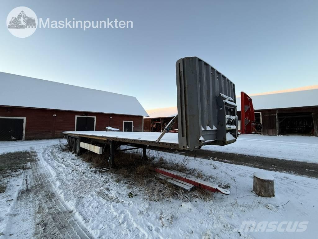 Krone SD flaktrailer Semirremolques de plataformas planas/laterales abatibles