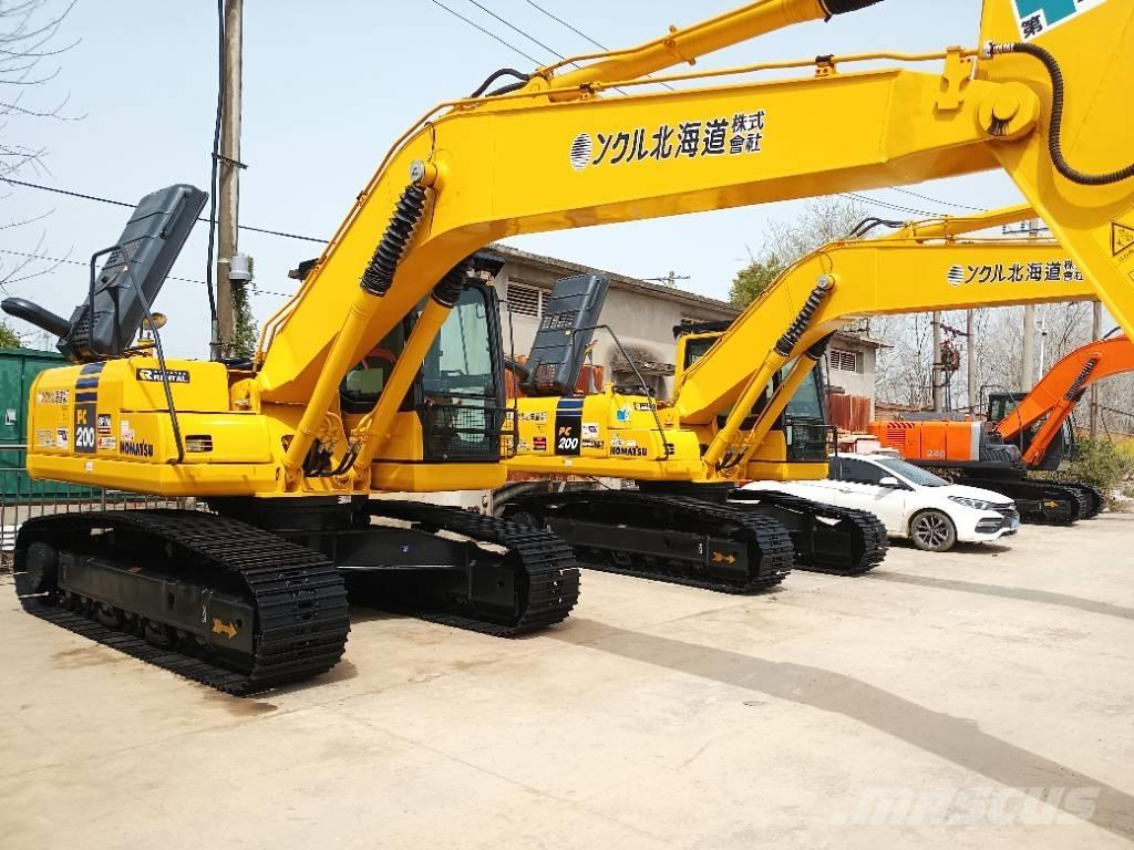 Komatsu PC 200 Excavadoras sobre orugas