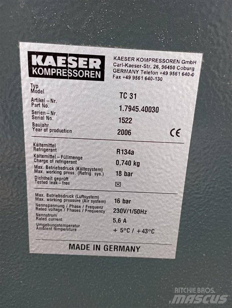 Kaeser TC31 Compresoras