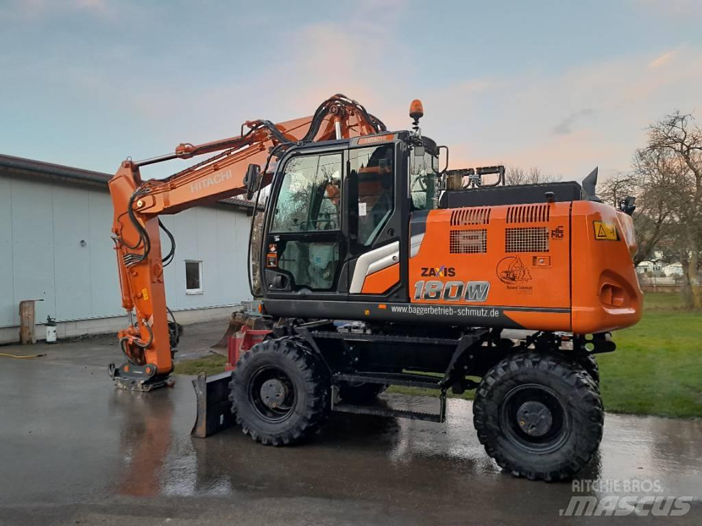 Hitachi ZX 180 Excavadoras de ruedas