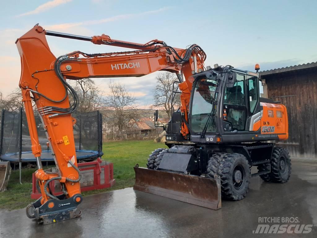 Hitachi ZX 180 Excavadoras de ruedas