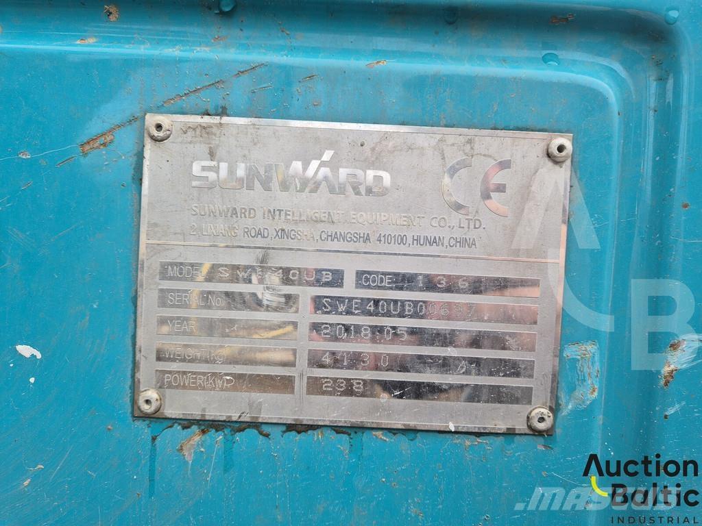 Sunward SWE40UB Miniexcavadoras