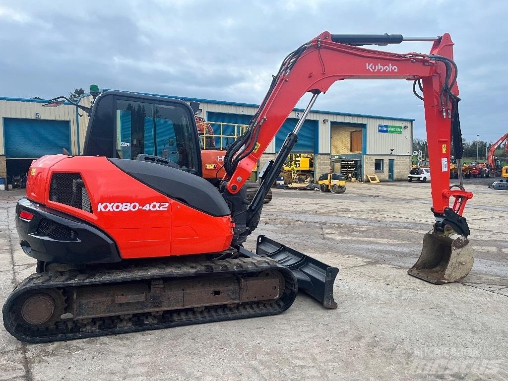 Kubota KX080-4 Excavadoras 7t - 12t