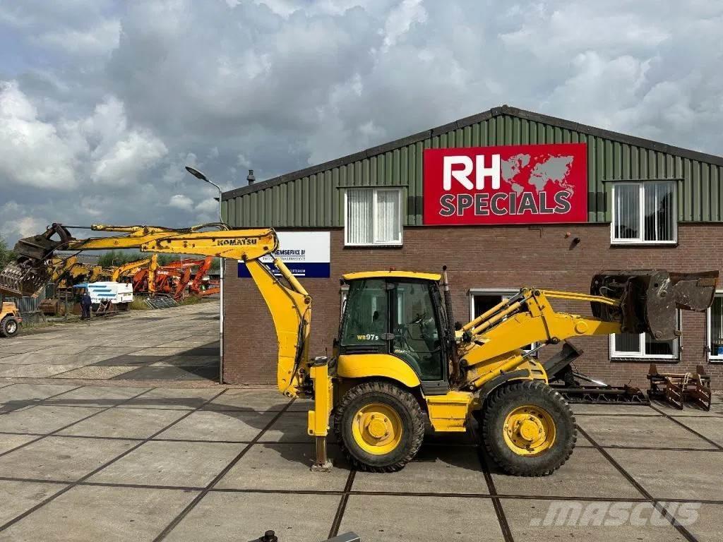 Komatsu WB97S-5E0 Retrocargadoras