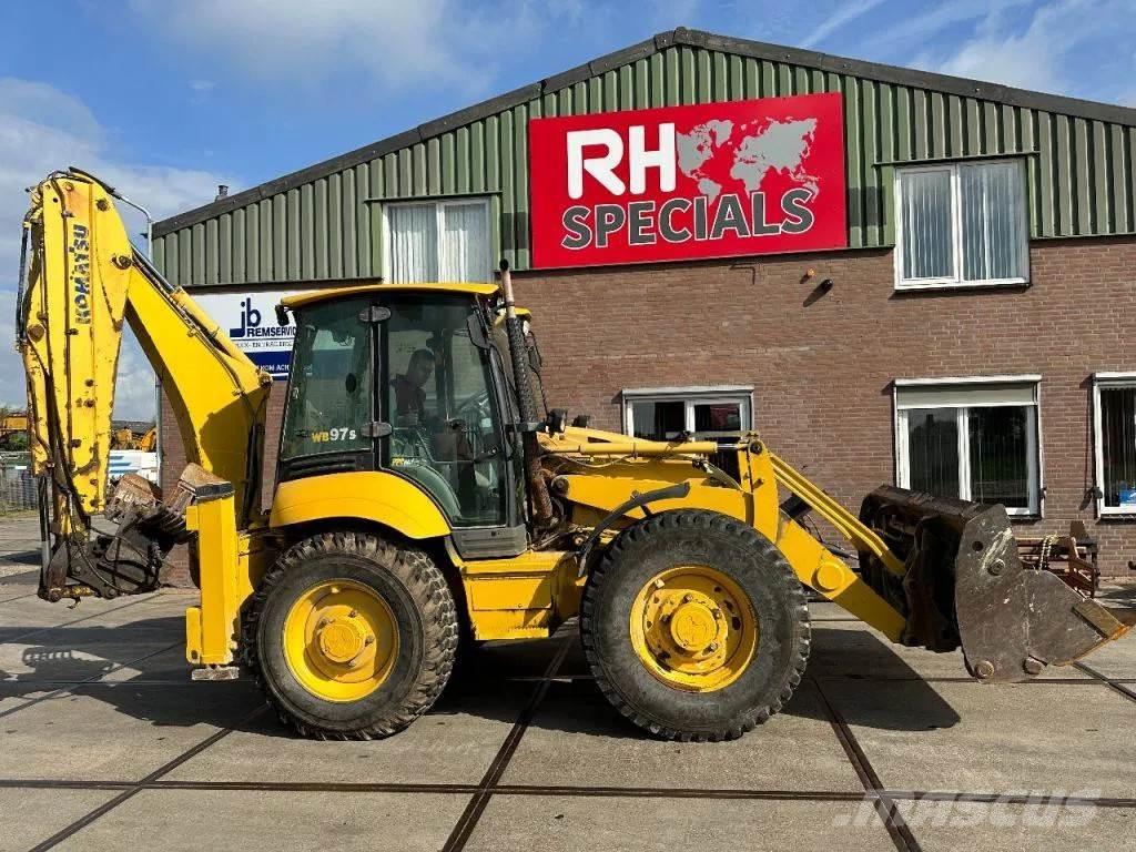 Komatsu WB97S-5E0 Retrocargadoras