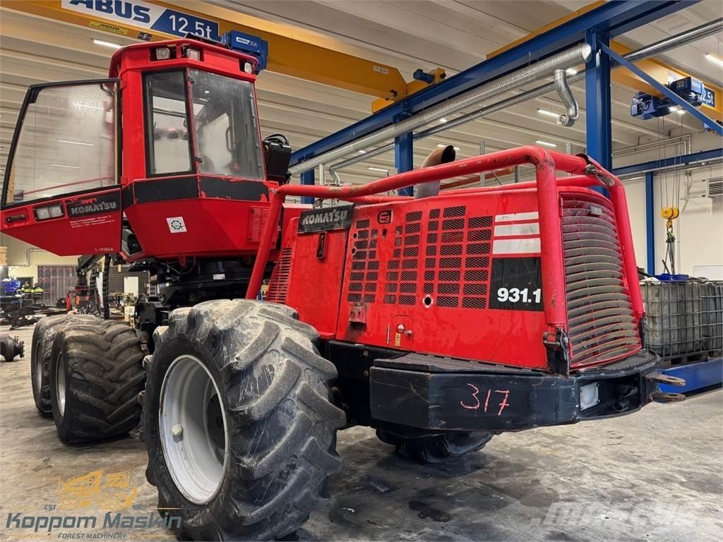 Komatsu 931.1 Cosechadoras