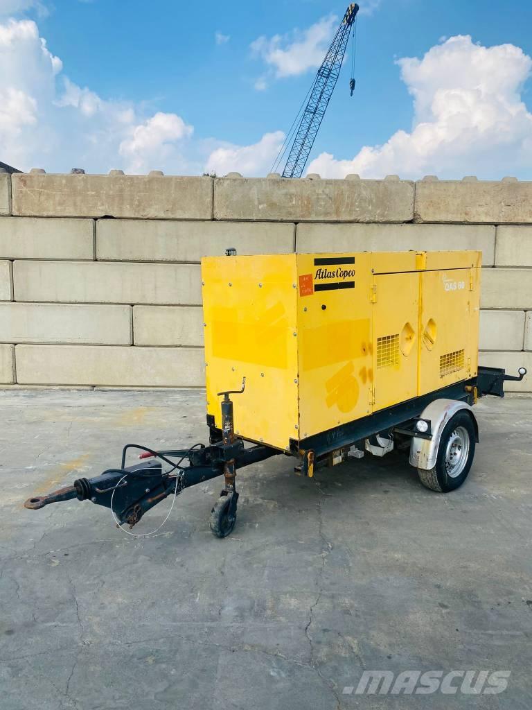 Atlas Copco QAS 60 Generadores diésel