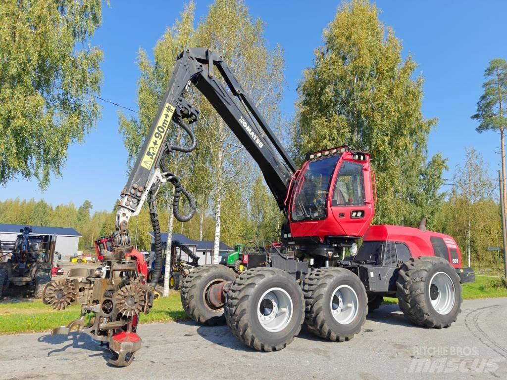 Komatsu 931 Cosechadoras