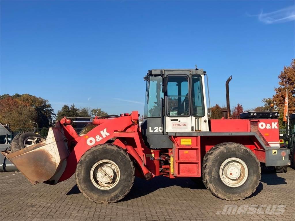 O&K L 20 Cargadoras sobre ruedas