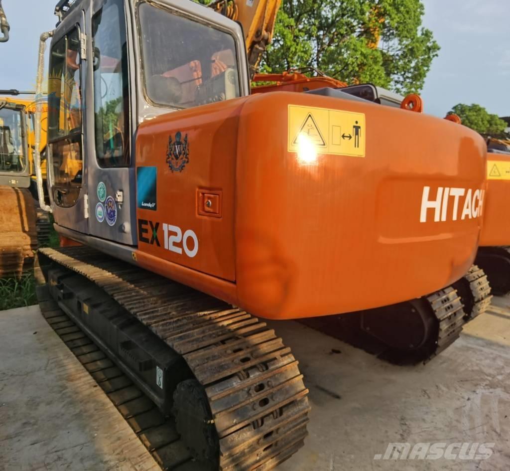 Hitachi EX 120 Excavadoras sobre orugas