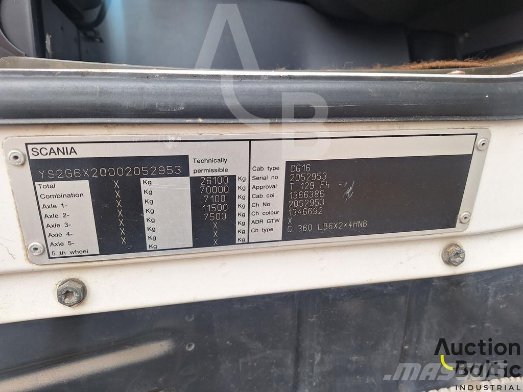 Scania G 360 Camiones de basura