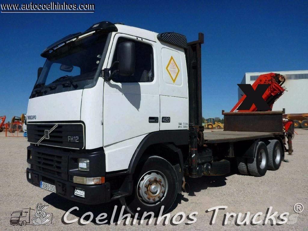 Volvo FH12 420 6x4 Camiones de cama baja