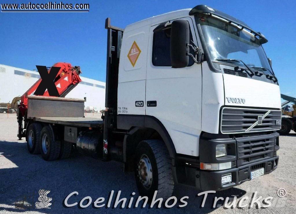 Volvo FH12 420 6x4 Camiones de cama baja