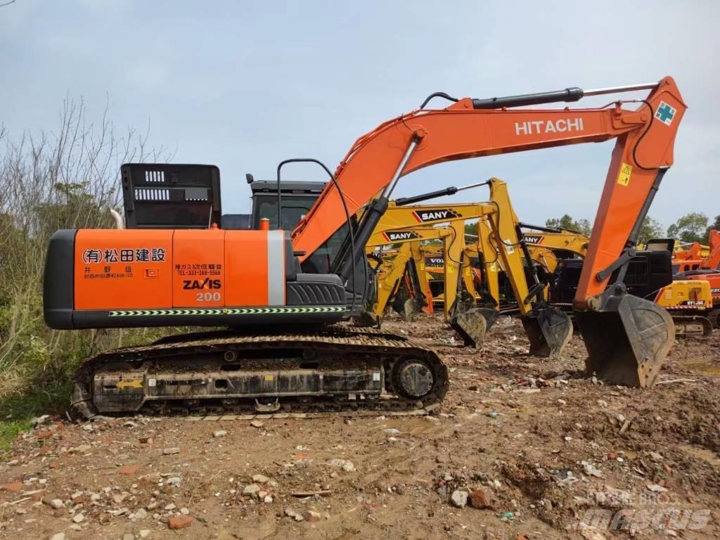 Hitachi ZX200 Excavadoras sobre orugas