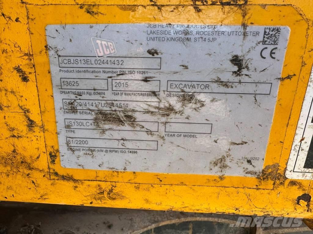 JCB JS 130 LC Excavadoras sobre orugas