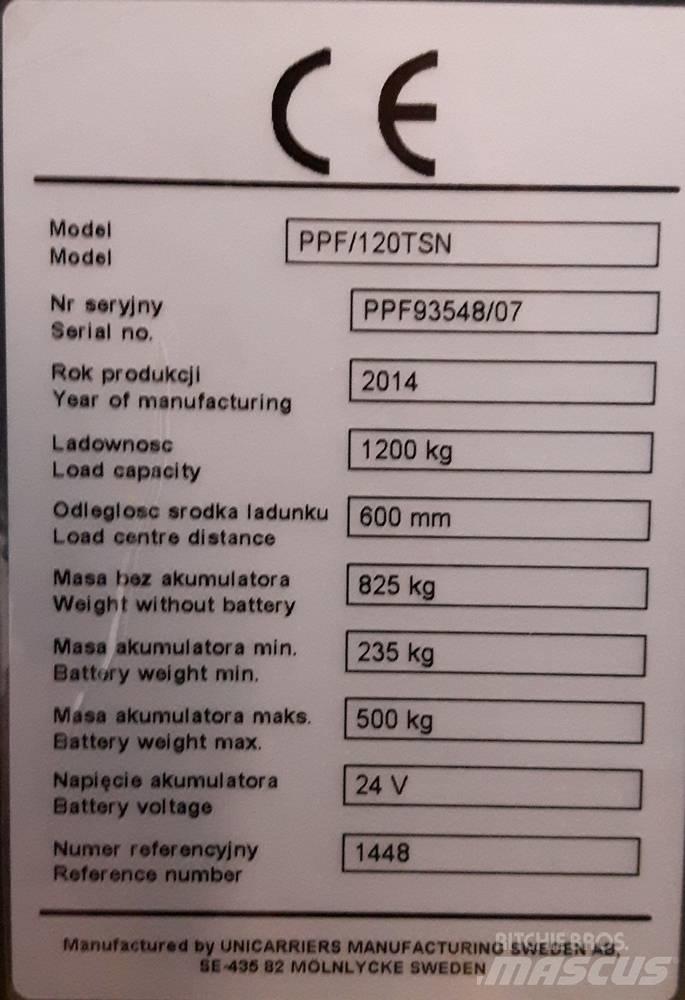 Atlet PPF120TSN Montacargas recogepedidos de baja altura