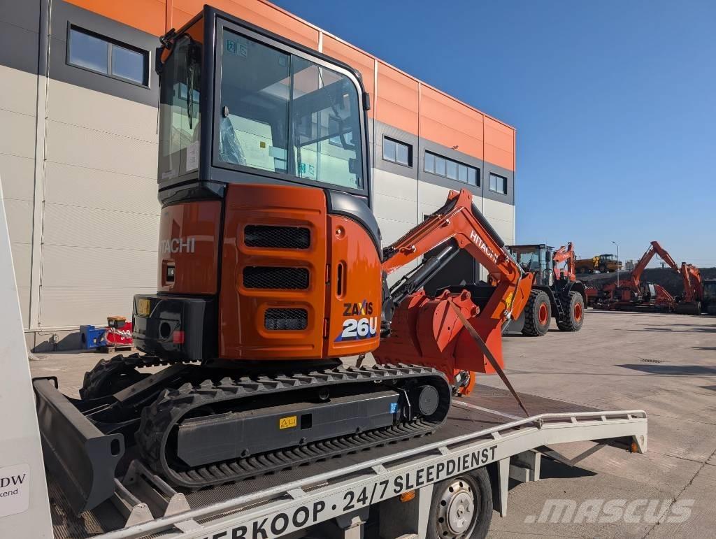 Hitachi ZX 26 U-6 Miniexcavadoras