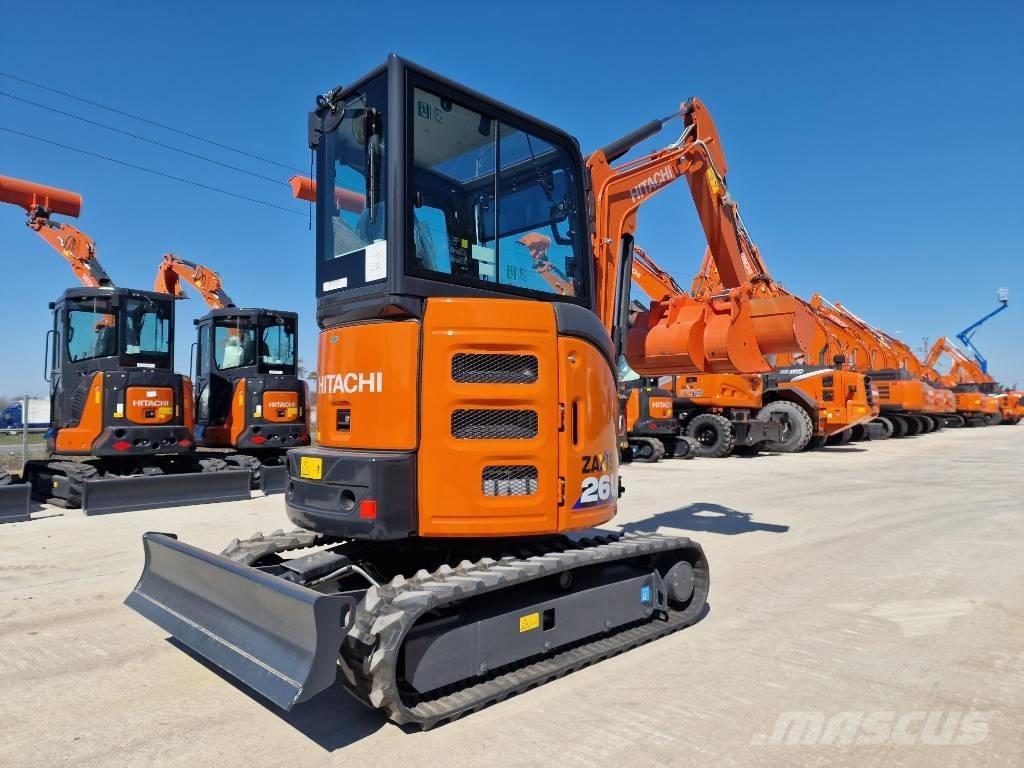 Hitachi ZX 26 U-6 Miniexcavadoras