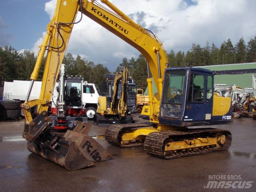 Komatsu PC120-5 Excavadoras sobre orugas