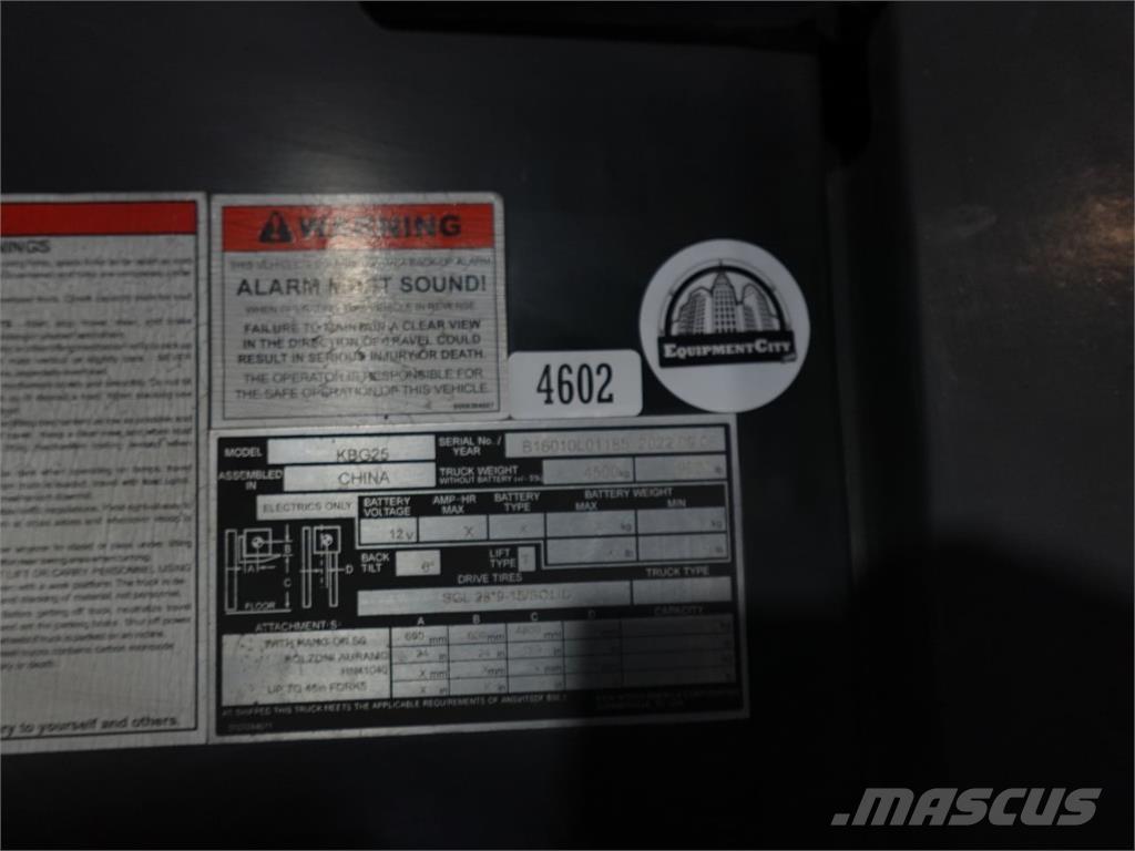 Baoli KBG25 Mástiles