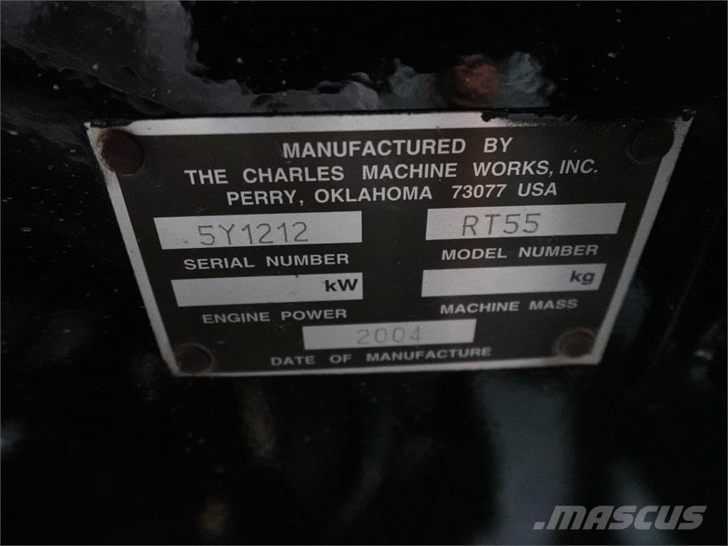 Ditch Witch RT55 Sierra para piedra