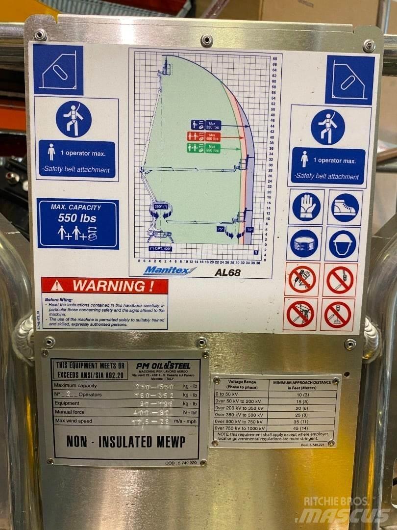 Manitex AL68 Otras máquinas de elevación